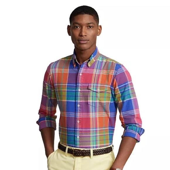 POLO RALPH LAUREN Men's Classic-Fit Oxford Shirt XXL BRAND NEW - Picture 1 of 4